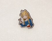 Fellows!特製ピンバッチ、高田健一「アフィーマ」Ver。