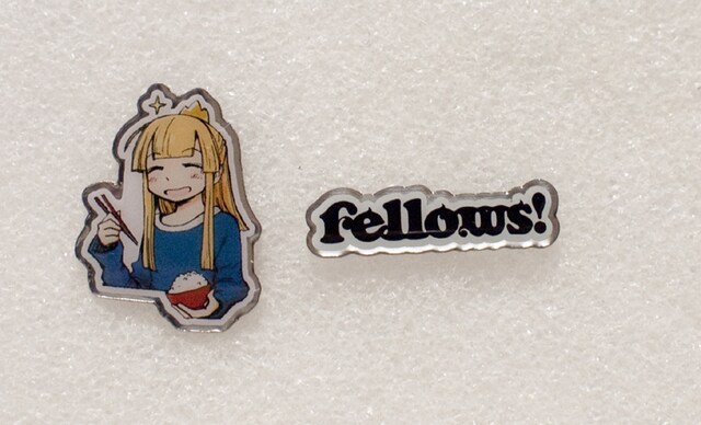 Fellows!特製ピンバッチ