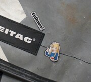 バッグにつけるとこんな感じ。