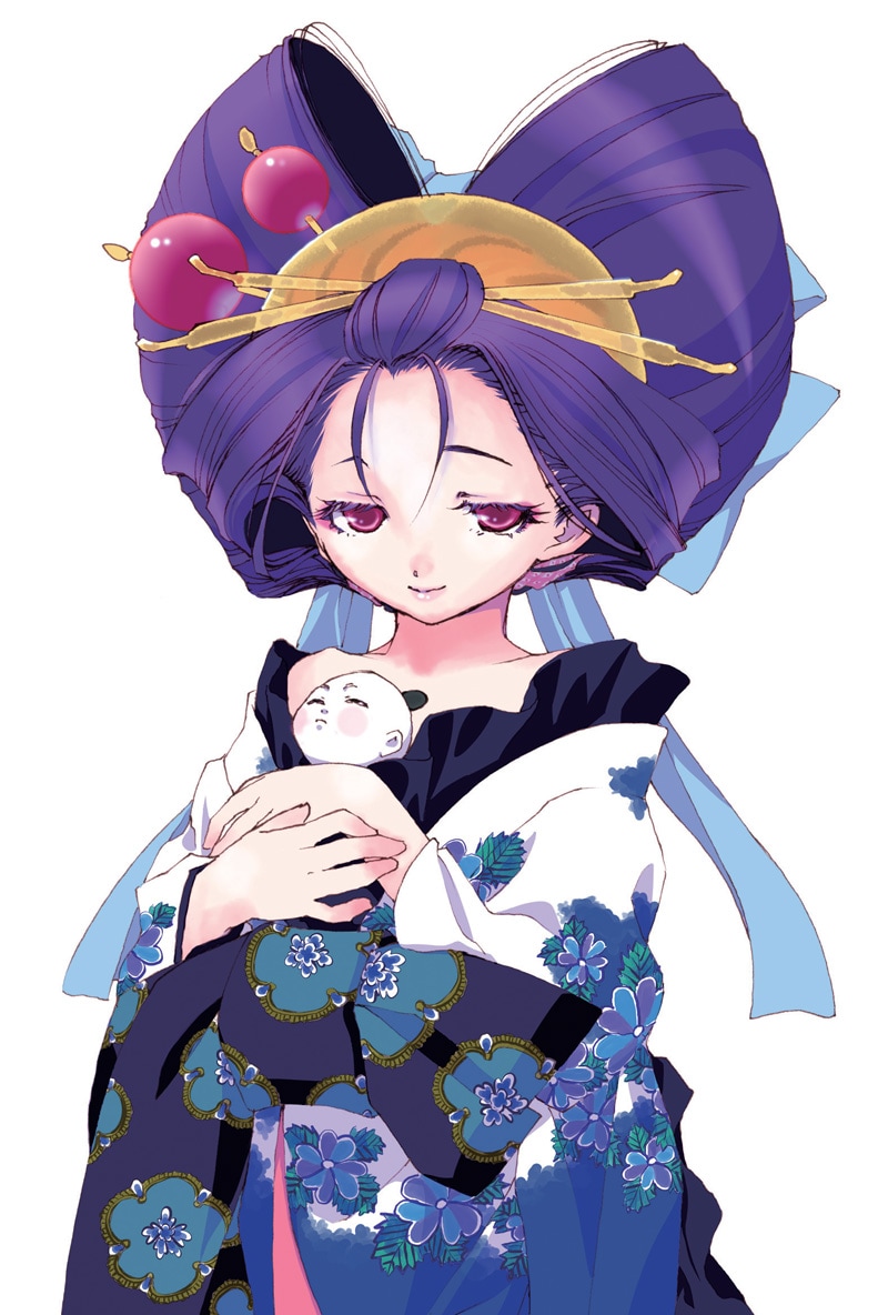 桜野みねねの読み切り「あらん」カット。