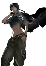 オニグンソウ「―ヒトガタナ―」3巻のカバーイラスト。