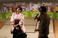 かるたの師弟関係にある2人は息のぴったり合ったトークを披露。