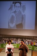 原田先生と前田7段、そっくりな2人の共演。