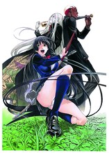 ウルトラジャンプ9月号に付属する「天上天下」ピンナップ。(C)大暮維人／集英社・ウルトラジャンプ