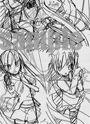 コミックとらのあなで配布されるラフ集より。(C)こよかよしの・赤松中学／メディアファクトリー