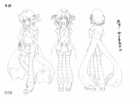 メリー・ナイトメアの設定画。（c）牛木義隆・芳文社／夢喰いメリー製作委員会