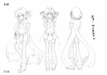 メリー・ナイトメアの設定画。（c）牛木義隆・芳文社／夢喰いメリー製作委員会