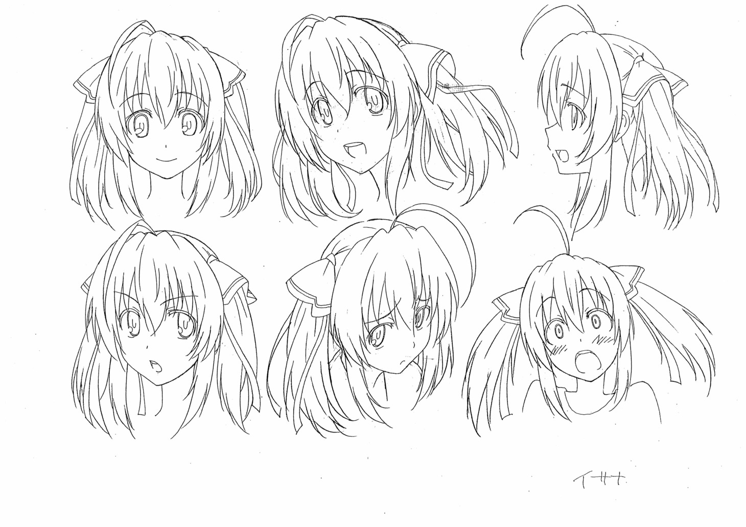 橘勇魚の設定画。（c）牛木義隆・芳文社／夢喰いメリー製作委員会