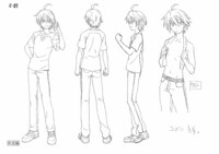 藤原夢路の設定画。（c）牛木義隆・芳文社／夢喰いメリー製作委員会