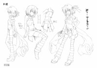 メリー・ナイトメアの設定画。（c）牛木義隆・芳文社／夢喰いメリー製作委員会