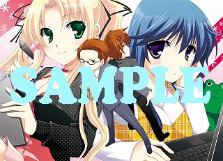 弓弦イズル原作、山木鈴作画「らのべのへん！」カット。