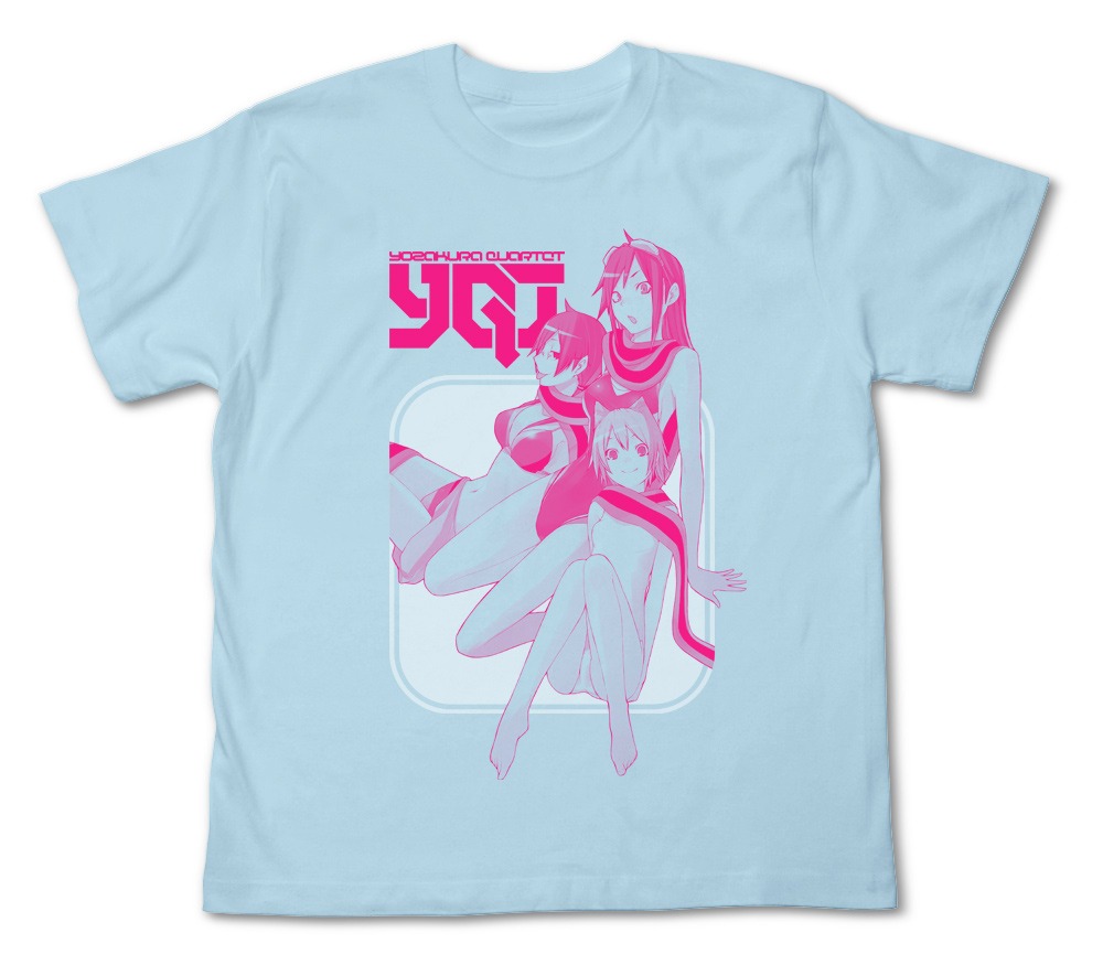 ライトブルーのTシャツ。(C)ヤスダスズヒト/講談社