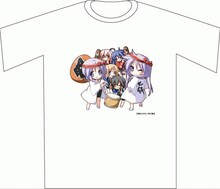 美水かがみ描き下ろしの「土師祭Tシャツ」。(C)美水かがみ／角川書店