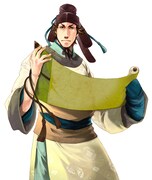 6号：阿倍仲麻呂（朱鱶マサムネ）(C)2010 Asahi Shimbun Publications Inc./Masamune Syubuka