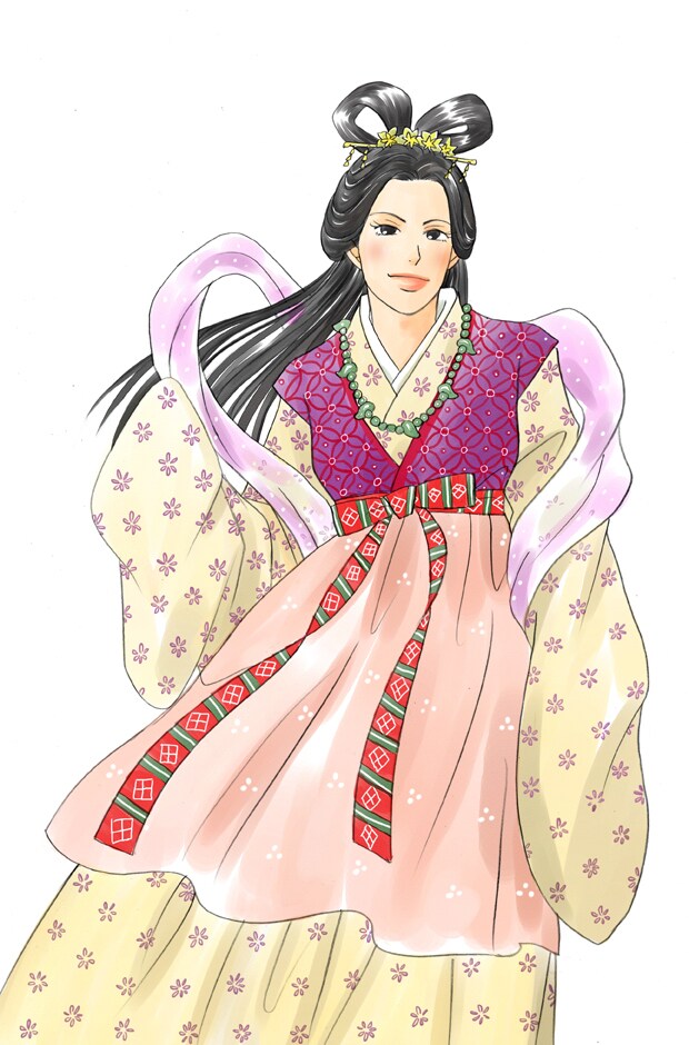 4号：額田王（二ノ宮知子）(C)2010 Asahi Shimbun Publications Inc