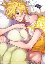 ドラマCD「『カーニヴァル』リノル」をアニメイトで購入するともらえる御巫桃也描き下ろしブロマイド。