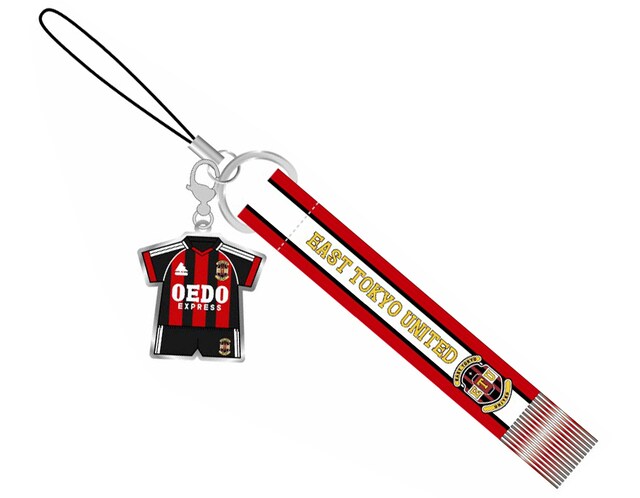 ETUユニフォーム＆マフラーストラップ（Ｃ）ツジトモ・綱本将也・講談社／NHK・総合ビジョン