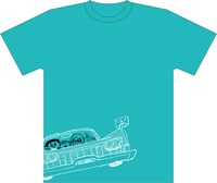 朝倉世界一「デボネア・ドライブ」Tシャツ、表