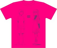 男の子の二鳥くんと女の子の二鳥くんが描かれた、志村貴子「放浪息子」Tシャツ。