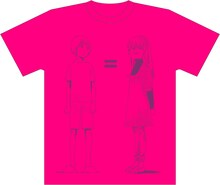 男の子の二鳥くんと女の子の二鳥くんが描かれた、志村貴子「放浪息子」Tシャツ。