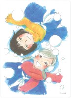 ポストカードセットの中の1枚、今回描き下ろしイラスト。こちらはポスターも販売。