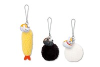 F賞の「フィギュア付きふさふさストラップ」（C）緑川ゆき・白泉社／「夏目友人帳」製作委員会