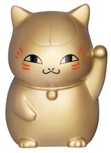 「ダブルチャンスキャンペーン」の「手のひらソフビフィギュア金・銀2体セット」（C）緑川ゆき・白泉社／「夏目友人帳」製作委員会