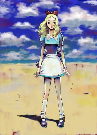 松本次郎「地獄のアリス」カット。