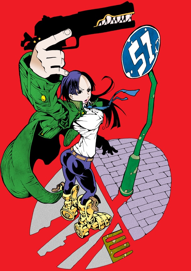 久正人による新連載「エリア51」予告カット。