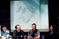 かざまが描いた「『ベルサイユのばら』のオスカル」。師匠、悪ふざけが過ぎます。