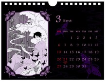 CLAMP「XXXHOLiC」2011年度版カレンダー
