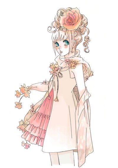 「コーラス×iedit」表紙イラストは、くらもちふさこ「花に染む」番外編「はる風の誘惑」。