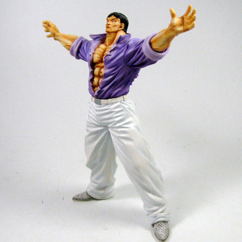 「侠客立ち」を完全再現ッッ!!(C) 板垣恵介/FWD Inc.