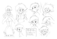 「雪子姫」設定画（画像は開発中のものです）(C)永井豪／ダイナミック企画・天地協定