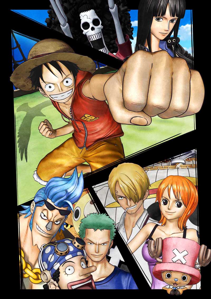 「ONE PIECE 3D」メインビジュアル（C）尾田栄一郎／「2011 ワンピース」製作委員会