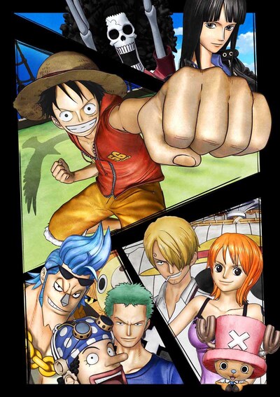 「ONE PIECE 3D」メインビジュアル（C）尾田栄一郎／「2011 ワンピース」製作委員会