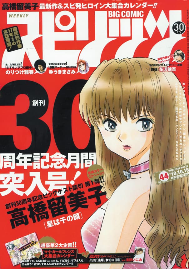 非売品○短冊 ポスター めぞん一刻 高橋留美子/ビッグコミック 