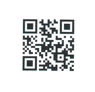 「わたしに××しなさい！」第1話を無料配信する携帯サイトへアクセスするQRコード。