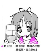 「『らき☆すた』と学ぶ　化学［理論編］が面白いほどわかる本」より。