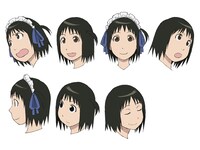 主人公「嵐山歩鳥」の表情集。(C)石黒正数・少年画報社／それ町製作委員会