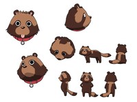 嵐山家のペット「ジョセフィーヌ」設定画。(C)石黒正数・少年画報社／それ町製作委員会