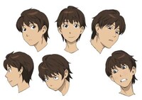 尾谷高校の生徒「真田広章」の表情集。(C)石黒正数・少年画報社／それ町製作委員会