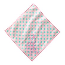 「ごっちゃんプリントのコットンガーゼハンカチセット」のうち1枚。家格は2枚セットで650円。(C)東村アキコ／集英社