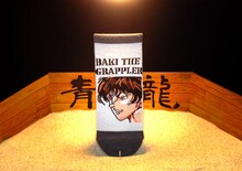 「ソックス　刃牙モデル」価格は400円。(C) 板垣恵介/FWD Inc.