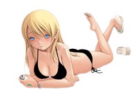 「BTOOOM!」マグカップに使用されたイラスト。