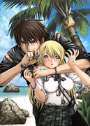 「BTOOOM!」マウスパッドに使用されているイラスト。