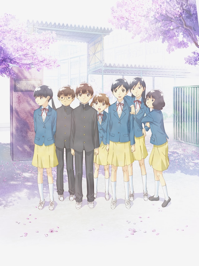 アニメ「放浪息子」メインビジュアルは、中学生になった二鳥くんたち。(C)2011 Takako Shimura／PUBLISHED BY ENTERBRAIN, INC.／「放浪息子」製作委員会