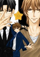 月刊ヤングマガジン（講談社）にて新條が連載中の「エリート!!～Expert Latitudinous Investigation TEam～」カット。