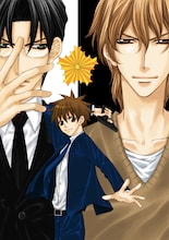 新條まゆの新連載「エリート!!～Expert Latitudinous Investigation TEam～」扉イラスト。