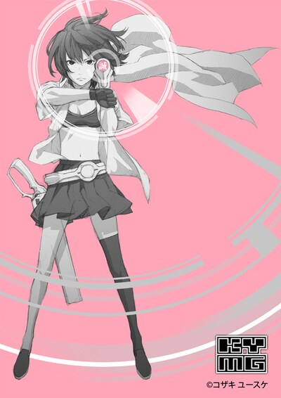 「コザキユースケ原画展」のメインビジュアル。サインシートは、このイラストを使ったものが3色用意されている。(C)コザキ  ユースケ